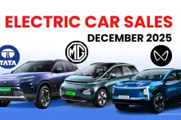 Electric Car Sales December 2025: Brand-wise EV Market Share